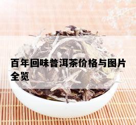 百年回味普洱茶价格与图片全览