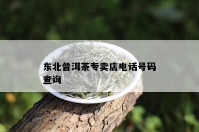 东北普洱茶专卖店电话号码查询