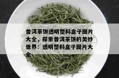 普洱茶饼透明塑料盒子图片大全，探索普洱茶饼的美妙世界：透明塑料盒子图片大全