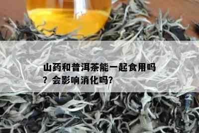 山药和普洱茶能一起食用吗？会影响消化吗？