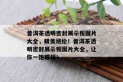 普洱茶透明密封展示柜图片大全，精美绝伦！普洱茶透明密封展示柜图片大全，让你一饱眼福！