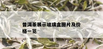 普洱茶展示玻璃盒图片及价格一览