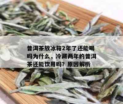 普洱茶放冰箱2年了还能喝吗为什么，冷藏两年的普洱茶还能饮用吗？原因解析