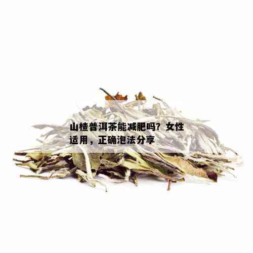 山楂普洱茶能减肥吗？女性适用，正确泡法分享