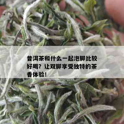 普洱茶和什么一起泡脚比较好喝？让双脚享受独特的茶香体验！