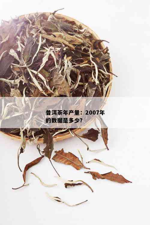 普洱茶年产量：2007年的数据是多少？