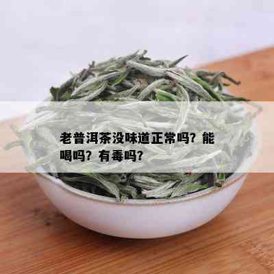 老普洱茶没味道正常吗？能喝吗？有吗？