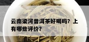 云南梁河普洱茶好喝吗？上有哪些评价？