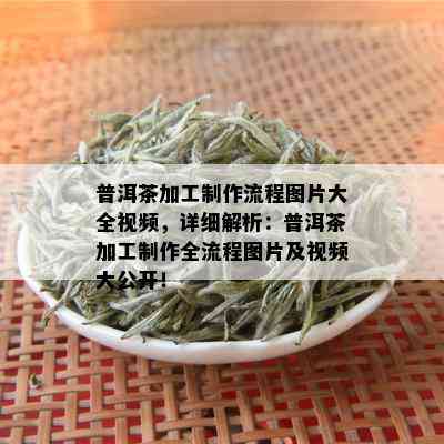 普洱茶加工制作流程图片大全视频，详细解析：普洱茶加工制作全流程图片及视频大公开！