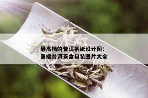 更高档的普洱茶纸设计图：高端普洱茶盒包装图片大全