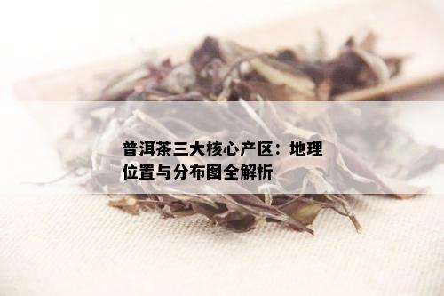 普洱茶三大核心产区：地理位置与分布图全解析