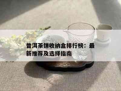 普洱茶饼收纳盒排行榜：最新推荐及选择指南