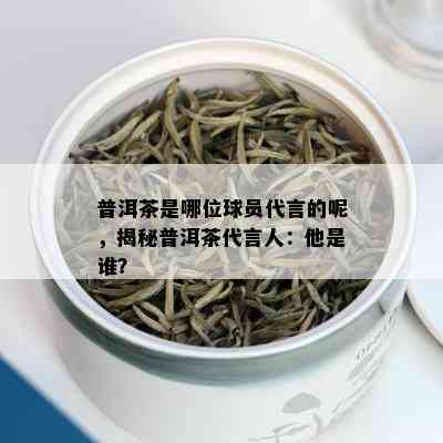 普洱茶是哪位球员代言的呢，揭秘普洱茶代言人：他是谁？