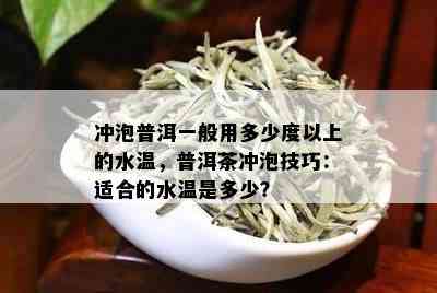 冲泡普洱一般用多少度以上的水温，普洱茶冲泡技巧：适合的水温是多少？