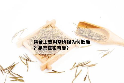 抖音上普洱茶价格为何低廉？是否真实可靠？