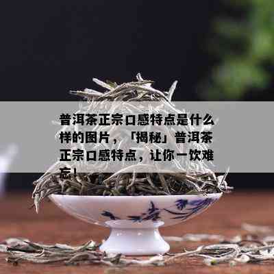 普洱茶正宗口感特点是什么样的图片，「揭秘」普洱茶正宗口感特点，让你一饮难忘！