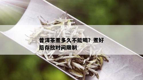 普洱茶煮多久不能喝？煮好后存放时间限制