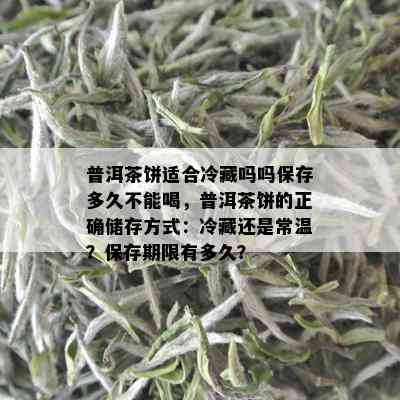 普洱茶饼适合冷藏吗吗保存多久不能喝，普洱茶饼的正确储存方式：冷藏还是常温？保存期限有多久？