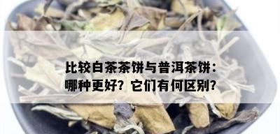 比较白茶茶饼与普洱茶饼：哪种更好？它们有何区别？