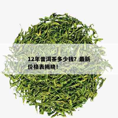 12年普洱茶多少钱？最新价格表揭晓！