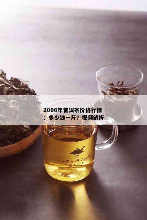 2006年普洱茶价格行情：多少钱一斤？视频解析