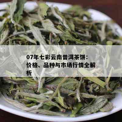 07年七彩云南普洱茶饼：价格、品种与市场行情全解析