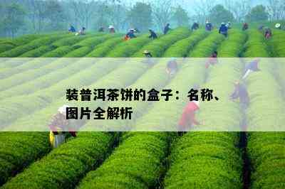 装普洱茶饼的盒子：名称、图片全解析