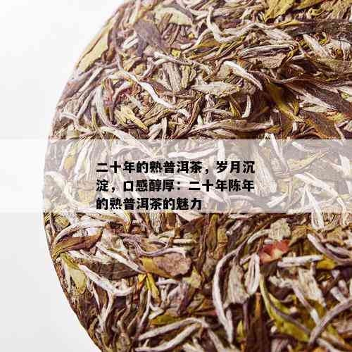 二十年的熟普洱茶，岁月沉淀，口感醇厚：二十年陈年的熟普洱茶的魅力