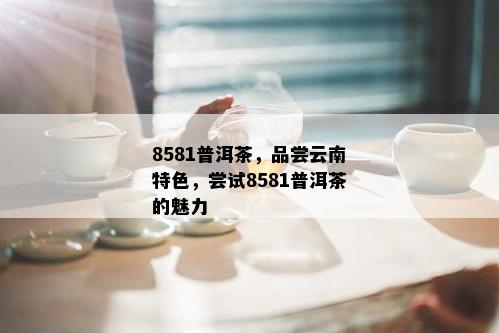 8581普洱茶，品尝云南特色，尝试8581普洱茶的魅力