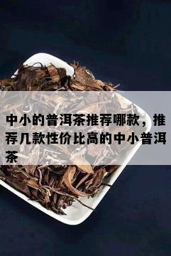 中小的普洱茶推荐哪款，推荐几款性价比高的中小普洱茶