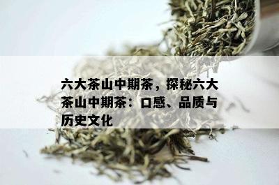 六大茶山中期茶，探秘六大茶山中期茶：口感、品质与历史文化