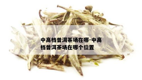 中高档普洱茶场在哪-中高档普洱茶场在哪个位置