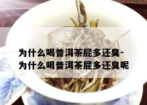 为什么喝普洱茶屁多还臭-为什么喝普洱茶屁多还臭呢