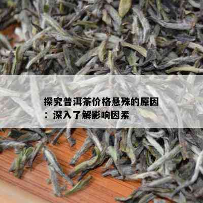 探究普洱茶价格悬殊的原因：深入了解影响因素