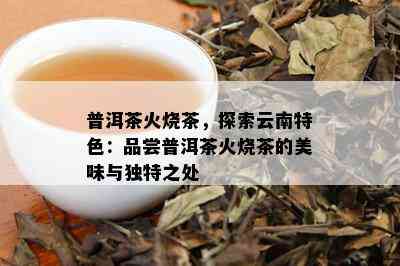 普洱茶火烧茶，探索云南特色：品尝普洱茶火烧茶的美味与独特之处