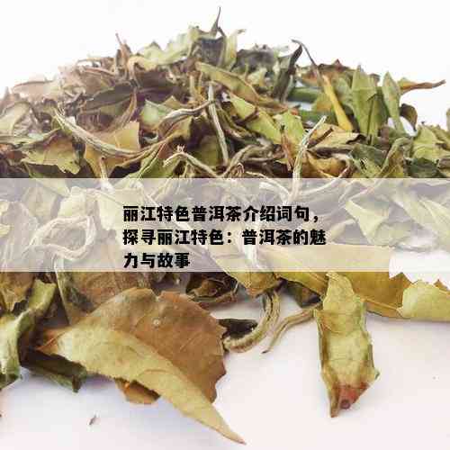 丽江特色普洱茶介绍词句，探寻丽江特色：普洱茶的魅力与故事