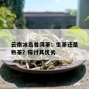 云南冰岛普洱茶：生茶还是熟茶？探讨其优劣