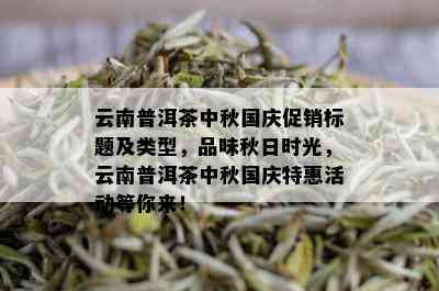 云南普洱茶中秋国庆促销标题及类型，品味秋日时光，云南普洱茶中秋国庆特惠活动等你来！