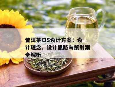 普洱茶CIS设计方案：设计理念、设计思路与策划案全解析