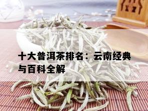 十大普洱茶排名：云南经典与百科全解