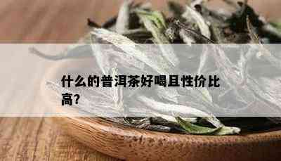 什么的普洱茶好喝且性价比高？