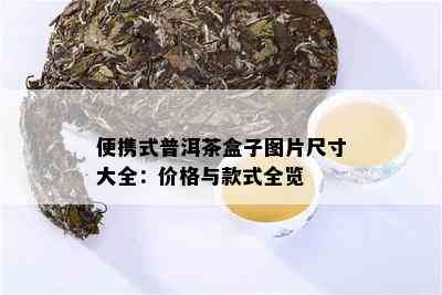 便携式普洱茶盒子图片尺寸大全：价格与款式全览