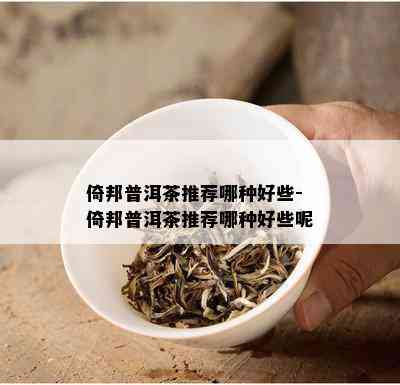 倚邦普洱茶推荐哪种好些-倚邦普洱茶推荐哪种好些呢