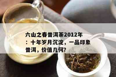 六山之春普洱茶2012年：十年岁月沉淀，一品印象普洱，价值几何？