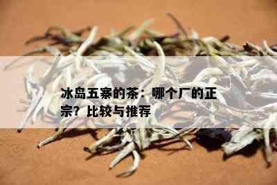 冰岛五寨的茶：哪个厂的正宗？比较与推荐