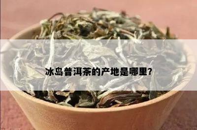 冰岛普洱茶的产地是哪里？