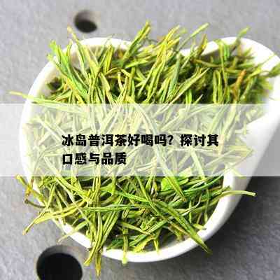 冰岛普洱茶好喝吗？探讨其口感与品质