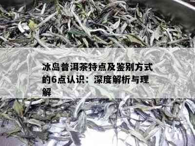 冰岛普洱茶特点及鉴别方式的6点认识：深度解析与理解