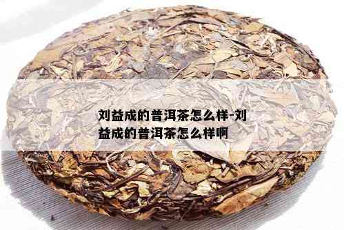 刘益成的普洱茶怎么样-刘益成的普洱茶怎么样啊