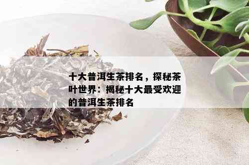 十大普洱生茶排名，探秘茶叶世界：揭秘十大更受欢迎的普洱生茶排名